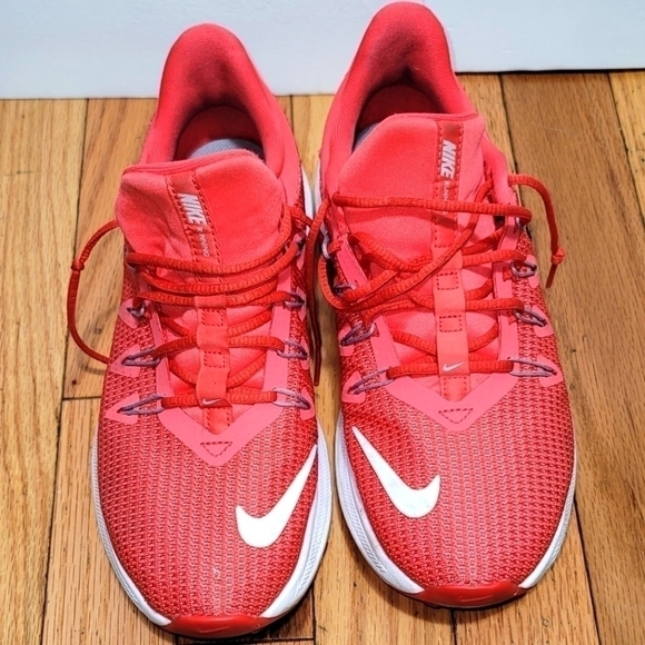 Nike Women's Quest Running Shoes Ember Glow White AA7412-800 - Picture 1 of 9